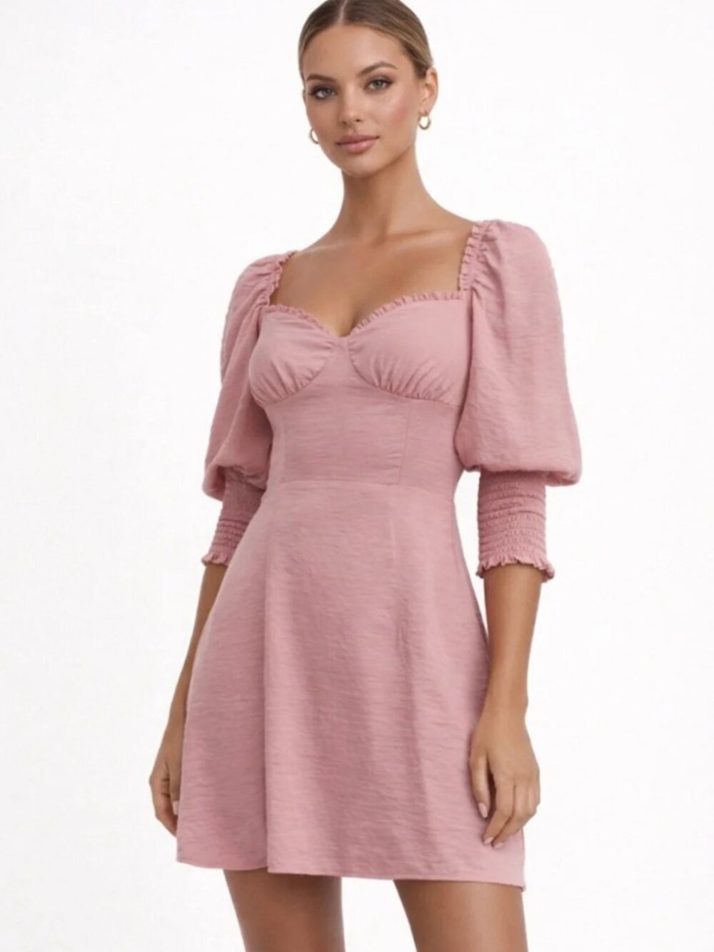 NWT H&M Satin Mini Dress